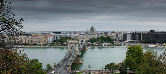 Спутниковая карта и географическое положение территории Дуная